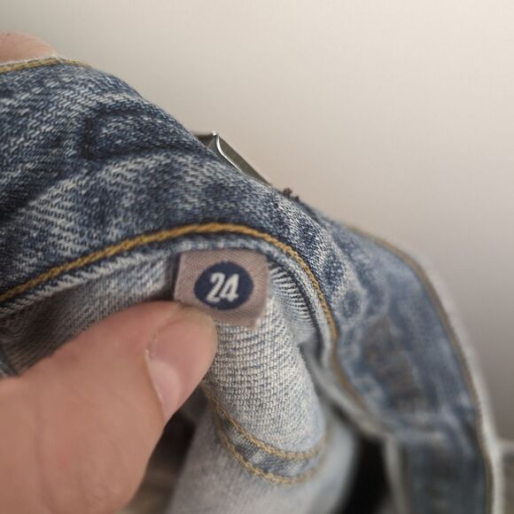 Citizens of Humanity Distressed Denim Jeans Light Wash Size 24 - Picture 10 of 10